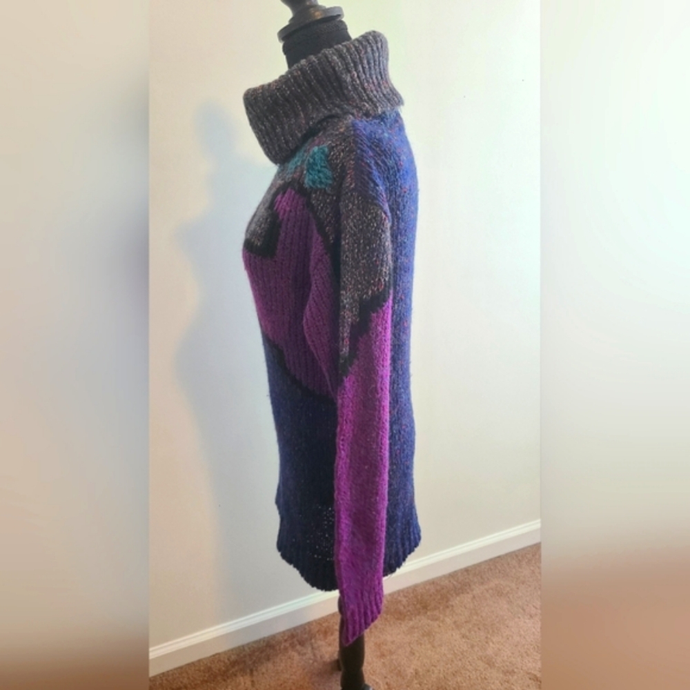 Long Rare Vintage Cassidy Sweater Size S - Picture 4 of 8